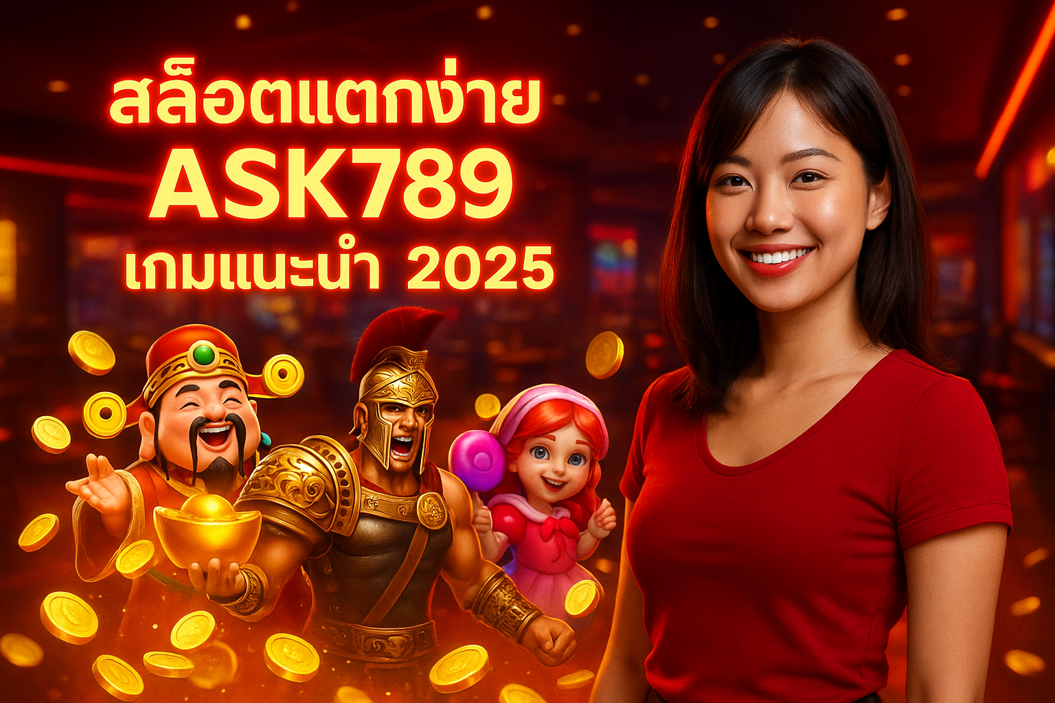 สล็อตแตกง่าย ASK789 เกมแนะนำ 2025